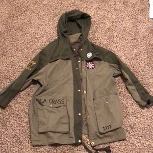 Top shop military jacket